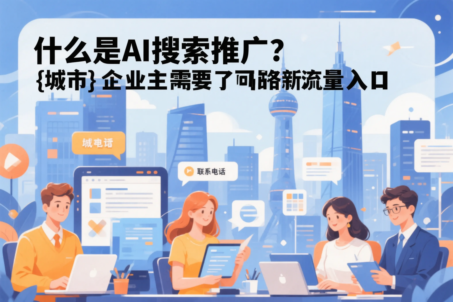 什么是AI搜索推广？宣城企业主需要了解的新流量入口