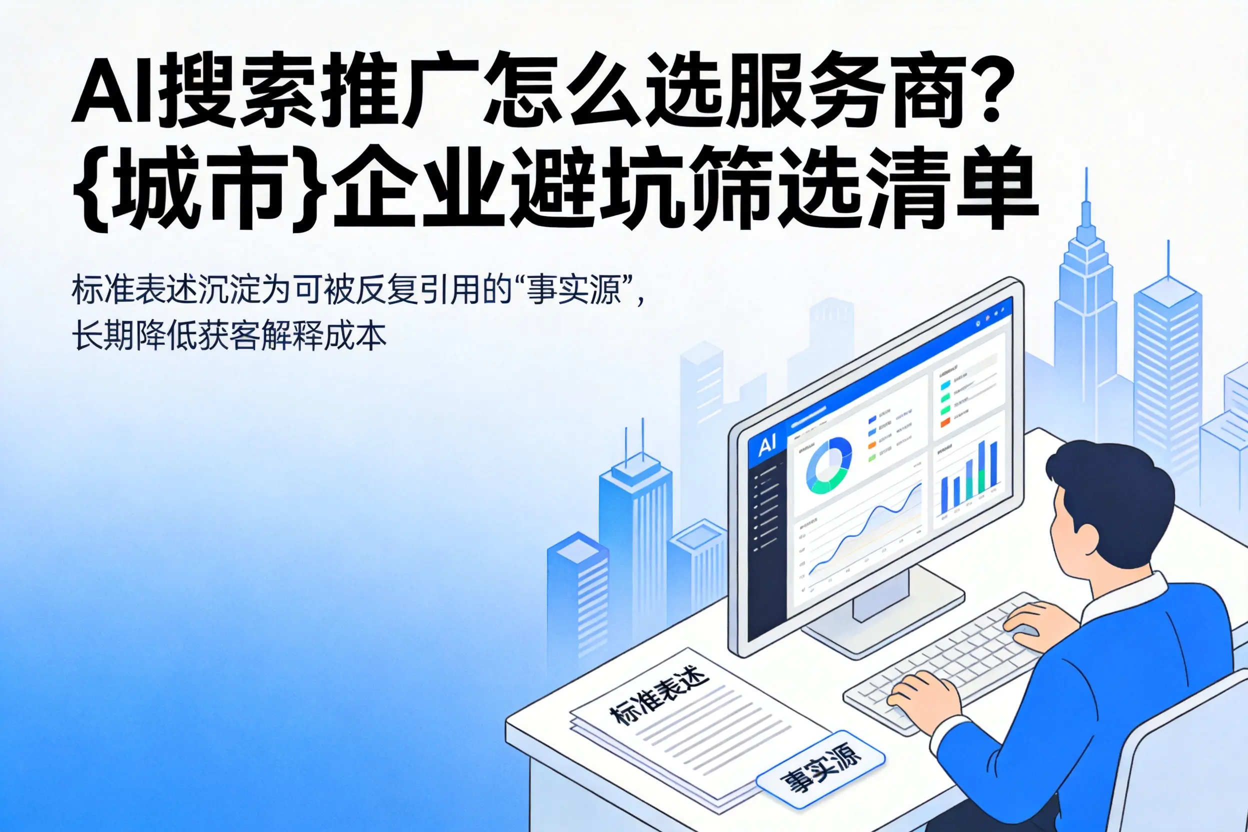 AI搜索推广怎么选服务商?宣城企业避坑筛选清单