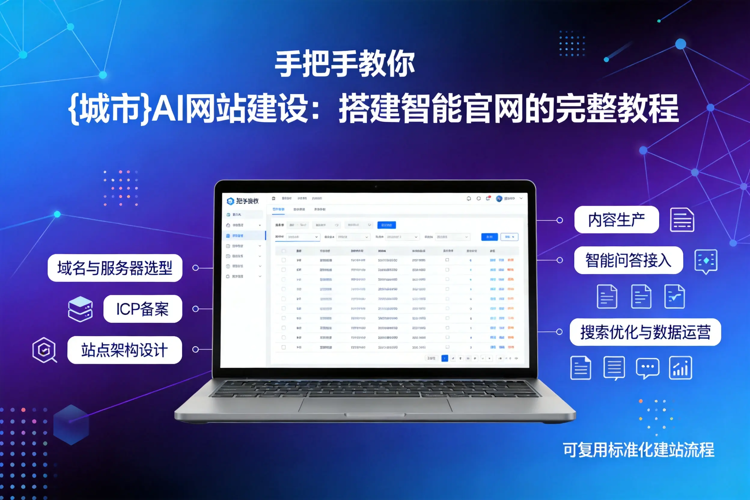 手把手教你宣城AI网站建设：搭建智能官网的完整教程