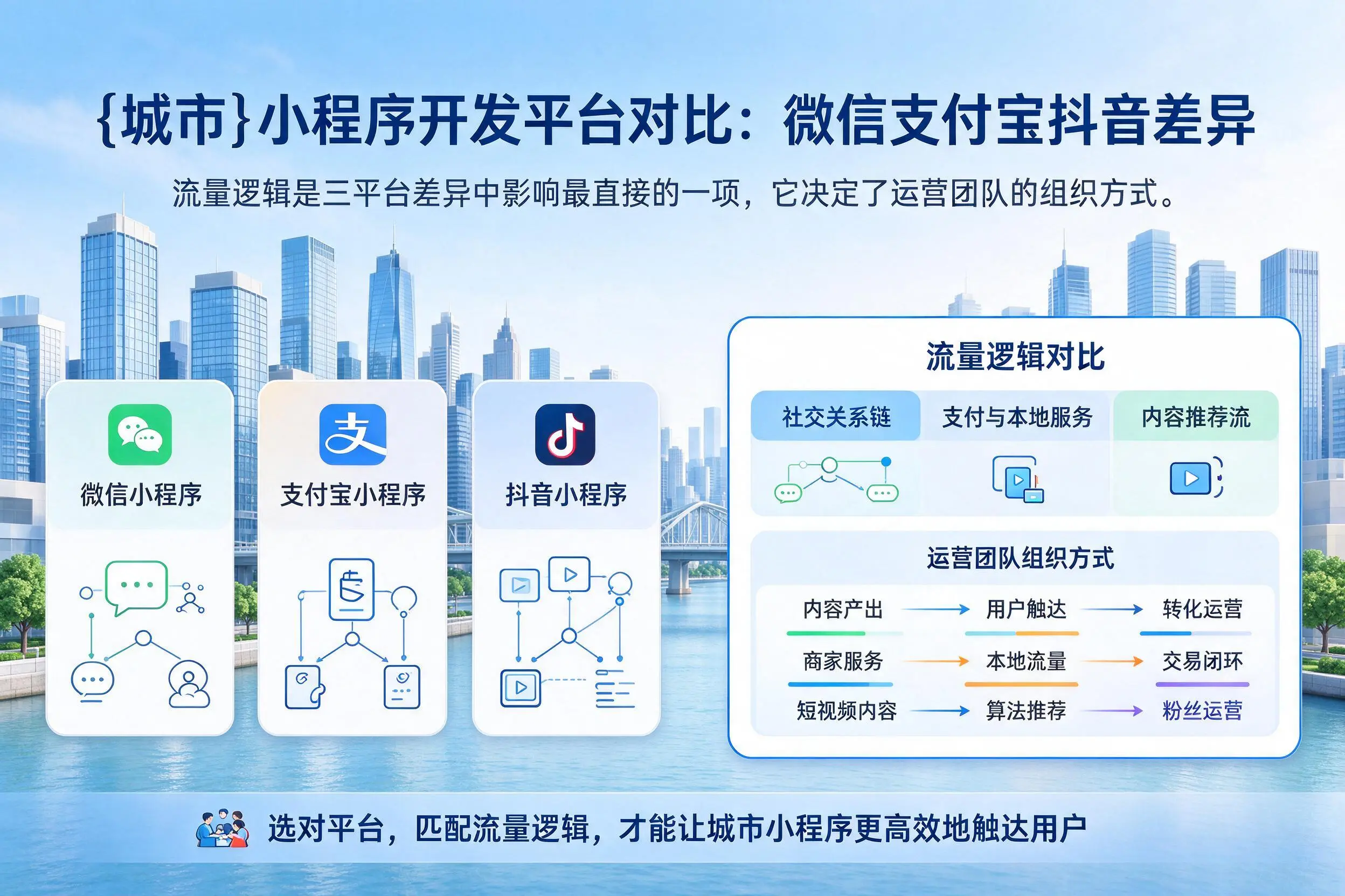 宣城小程序开发平台对比:微信支付宝抖音差异