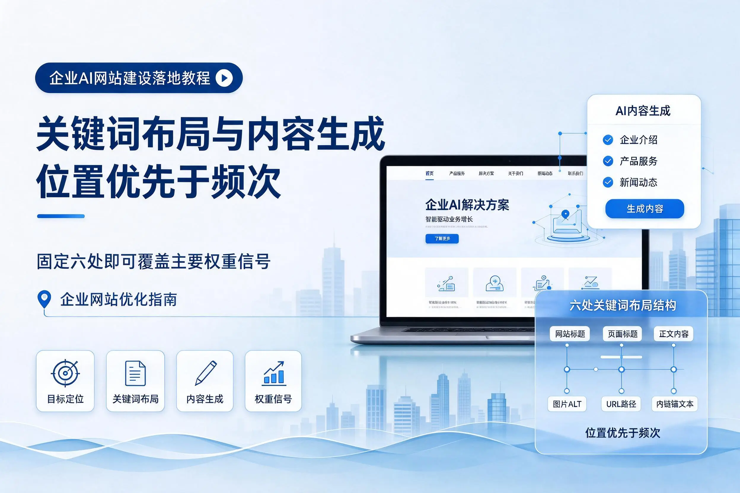 宣城企业AI网站建设落地教程：关键词布局与内容生成